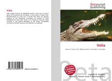 Couverture de Volia