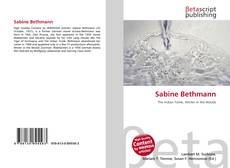 Buchcover von Sabine Bethmann