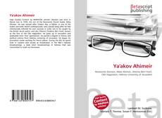Buchcover von Ya'akov Ahimeir
