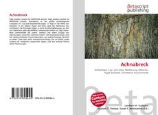 Capa do livro de Achnabreck 
