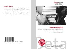 Horace Mann的封面