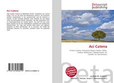 Capa do livro de Aci Catena 