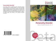 Copertina di Personality Disorder