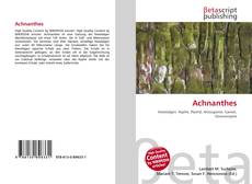 Buchcover von Achnanthes