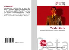 Capa do livro de Volk Meditsch 