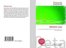 Capa do livro de Western Law 