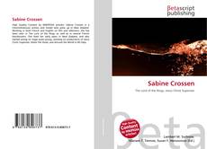 Buchcover von Sabine Crossen