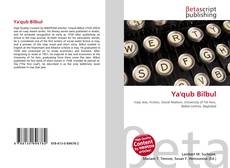 Capa do livro de Ya'qub Bilbul 