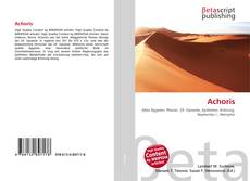 Capa do livro de Achoris 