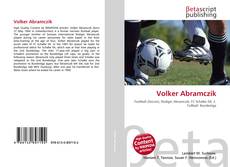 Capa do livro de Volker Abramczik 