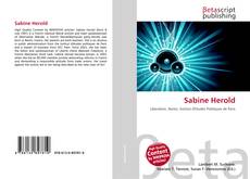 Capa do livro de Sabine Herold 