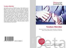 Couverture de Ya'akov Meridor