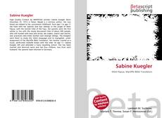 Buchcover von Sabine Kuegler
