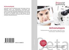 Copertina di Achromatopsie