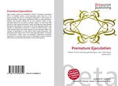 Capa do livro de Premature Ejaculation 