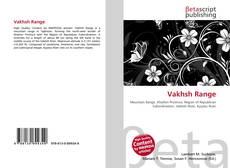 Copertina di Vakhsh Range
