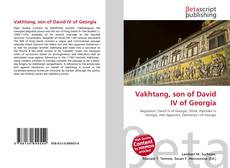 Couverture de Vakhtang, son of David IV of Georgia