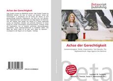 Buchcover von Achse der Gerechtigkeit