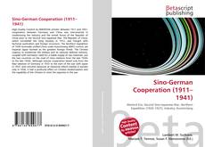 Couverture de Sino-German Cooperation (1911–1941)