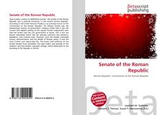 Couverture de Senate of the Roman Republic