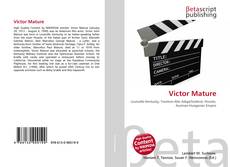 Capa do livro de Victor Mature 