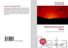 Capa do livro de Operation Frequent Wind 