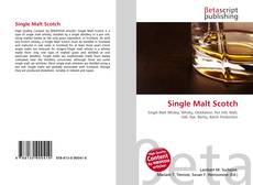 Bookcover of Single Malt Scotch