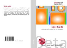 Bookcover of Style Guide