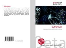 Buchcover von Sulfonium