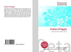 Capa do livro de Sultan of Egypt 