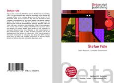Capa do livro de Štefan Füle 