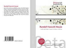 Capa do livro de Randall Fawcett House 