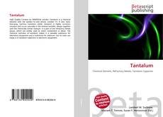 Bookcover of Tantalum