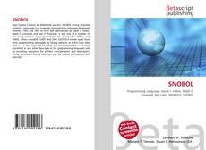 Portada del libro de SNOBOL