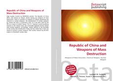 Copertina di Republic of China and Weapons of Mass Destruction