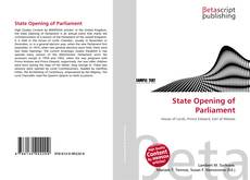 Copertina di State Opening of Parliament