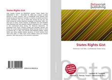 Copertina di States Rights Gist