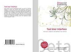 Bookcover of Text User Interface