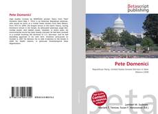 Portada del libro de Pete Domenici