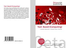 Buchcover von Text- Based (Computing)
