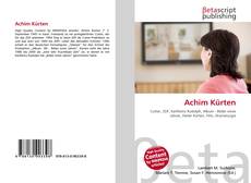 Bookcover of Achim Kürten