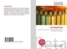 Bookcover of Achtzylinder