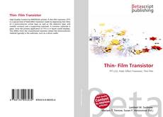 Bookcover of Thin- Film Transistor