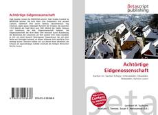 Portada del libro de Achtörtige Eidgenossenschaft