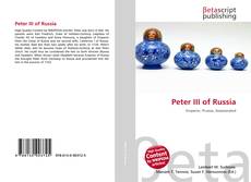 Portada del libro de Peter III of Russia