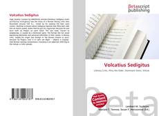 Portada del libro de Volcatius Sedigitus