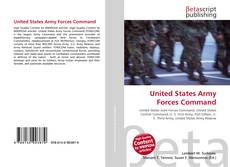 Bookcover of United States Army Forces Command