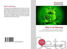 Capa do livro de Olav V of Norway 