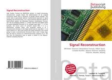 Couverture de Signal Reconstruction