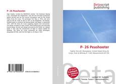 Portada del libro de P- 26 Peashooter